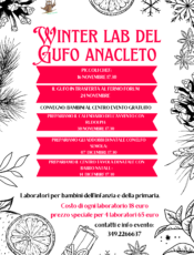 Winter Lab del Gufo Anacleto